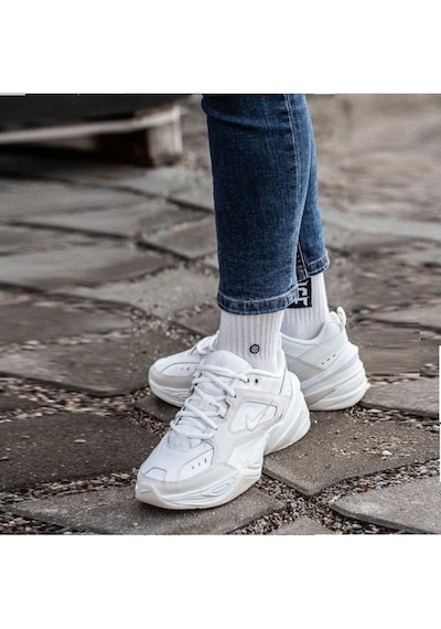 Nike M2k Tekno Unisex Beyaz Spor Ayakkabı Krem