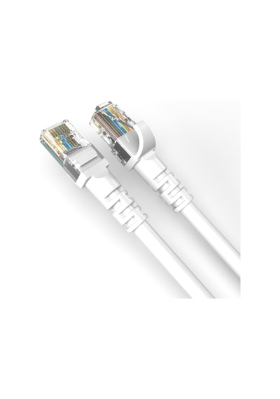 Derkab 30 Metre Cat6 Network-ağ-ethernet Kablosu Beyaz