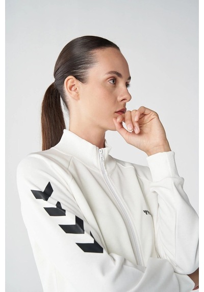 Hummel Genesa Kadın Beyaz Dik Yaka Ceket 921773-9003 Beyaz