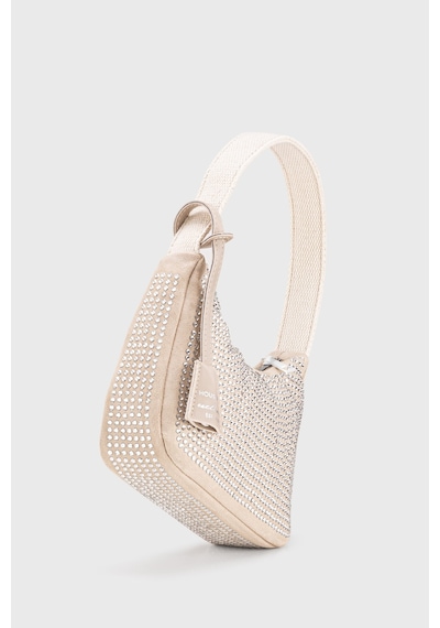 Housebags Kadın Bej Taşlı Omuz Çantası 222 Bej