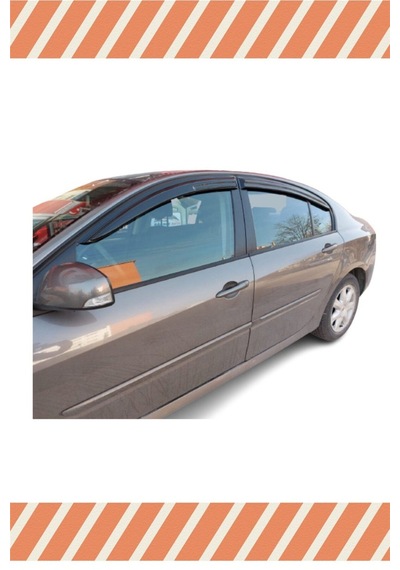 Renault Laguna3 2008-2012 Modellerine Özel 4'lü Mügen Tip Cam Rüzgarlığı