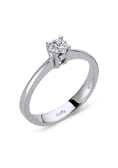 Lova E Renk 0,23 Karat Pırlanta Tektaş Yüzük - 1060035