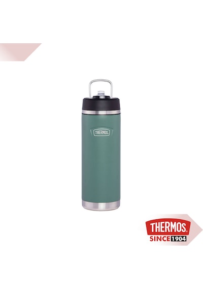 Thermos Icon Serisi Paslanmaz Çelik Pipetli Termos 0.71 L Yeşil