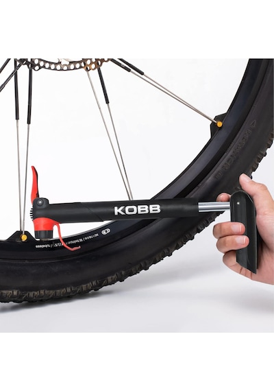Kobb Kb21 87 Psı Bisiklet Lastik Şişirme Taşınabilir Mini El Pompası + Bisiklet Montaj Aparatı
