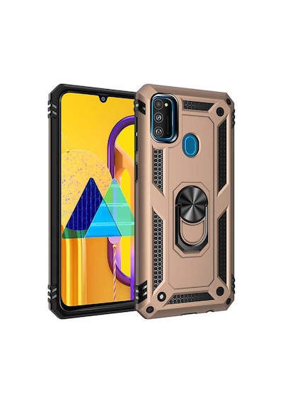 Samsung Galaxy Uyumlu M30S Yüzüklü Standli Vega Kilif Ekran Koruyucu 510433484