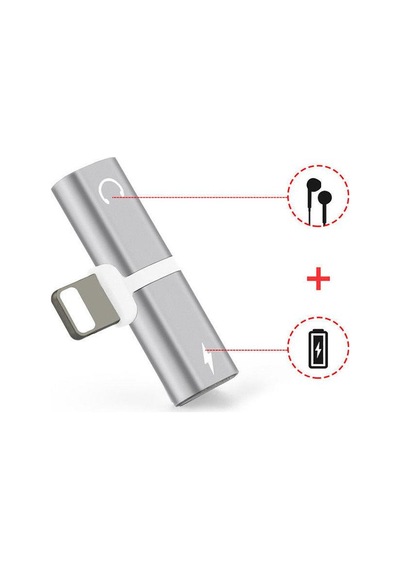 Apple  Uyumlu iPhone 7 8 Plus X Xr Xs 11 12 Pro Max Kulaklık Şarj Giriş Adaptör