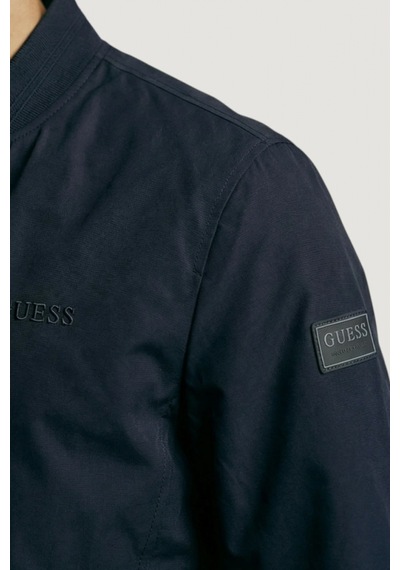 Guess Esnek Katlanabilir Bomber Erkek Lacivert Ceket M6rl09wj362-g7v2 Lacivert