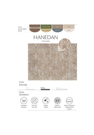 Cool Halı Hanedan Kahverengi Halı Klasik Desen Eskitme Vintage Halı Dokuma Oturma Odası Salon Halısı