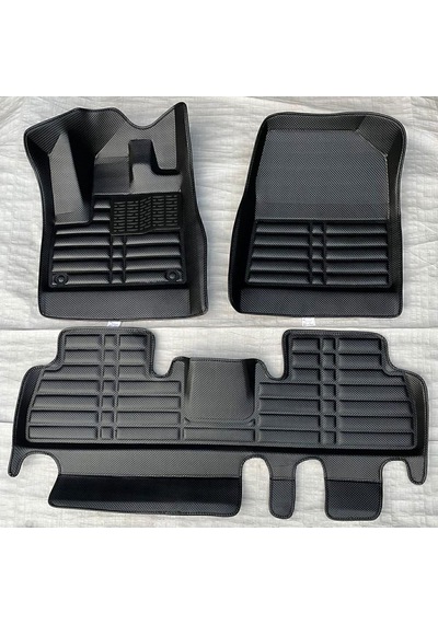 Ford Focus 2012-2018 5d Havuzlu Karbon Dizayn Paspas Seti