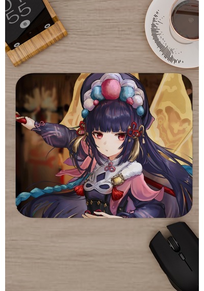 Yun Jin Genshin Impact Anime Oyuncu V4 - 22x18 Gaming Mouse Pad Fare Altlığı