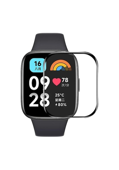 Mey İthalat Redmi Watch 3 Polymer Nano Ekran Koruyucu - Şeffaf