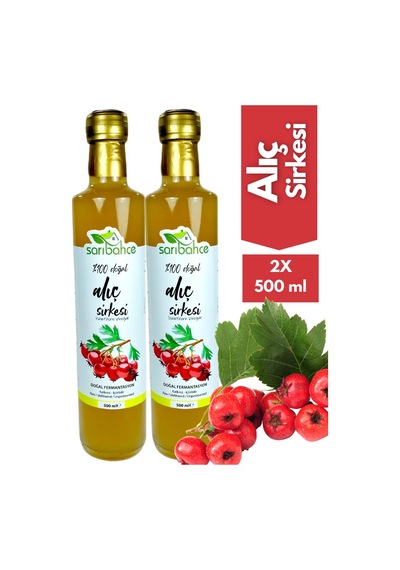 Alıç Sirkesi 500 Ml 2'li Paket - Organik Doğal Fermente