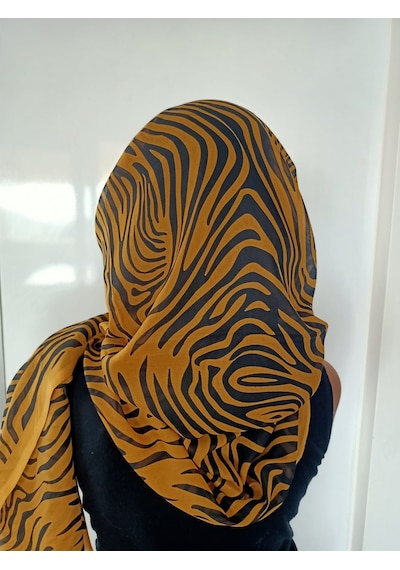 Bav Butik Ayvitrin Kadın Tesettür Modakaşmir Şal Hardal
