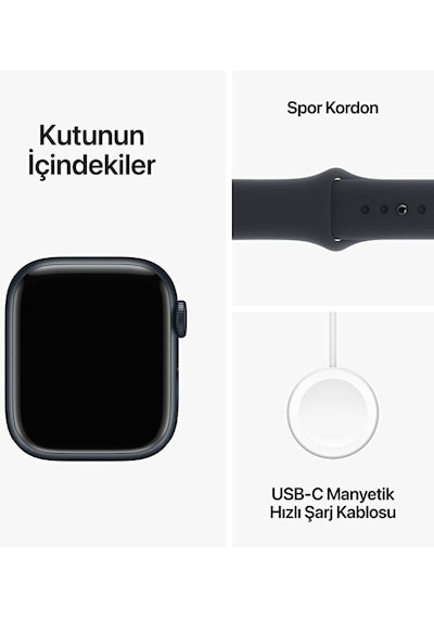 Apple Watch Series 9 GPS 41 MM Alüminyum Kasa S/M Akıllı Saat (Apple Türkiye Garantili) Apple Watch Series 9 GPS 41 MM Alüminyum Kasa S/M Akıllı Saat (Apple Türkiye Garantili)