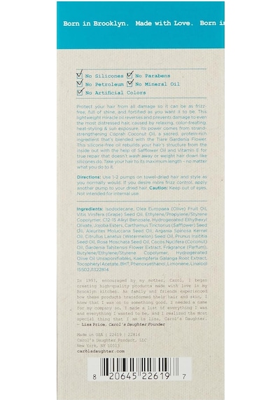 Carol's Daughter Sacred Tiare Kırılma ve Kabarma Karşıtı Saç Serumu 60 ML