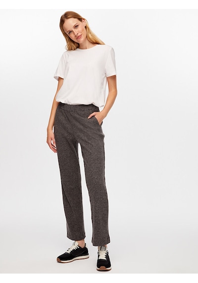 Kaşkorse Örme Wide Leg Fit Eşofman Alt W26esa001 Uw26esa001154 Antrasit Melanj