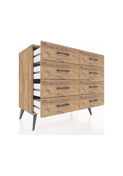 Hyperion Şifonyer 8 Çekmeceli 88x44x80 Çam-çam Çam Hyperion Şifonyer 8 Çekmeceli 88x44x80 Çam-çam Çam