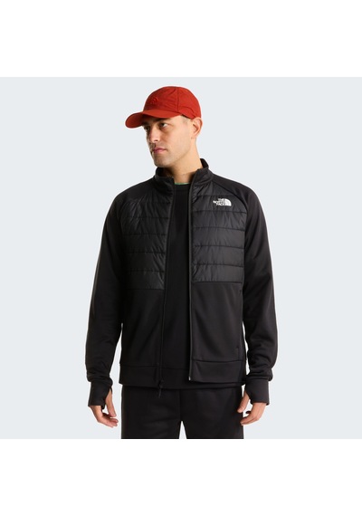 The North Face M Reaxıon 2.0 Fleece Hybrıd Full Zıp Jkt Black Siyah