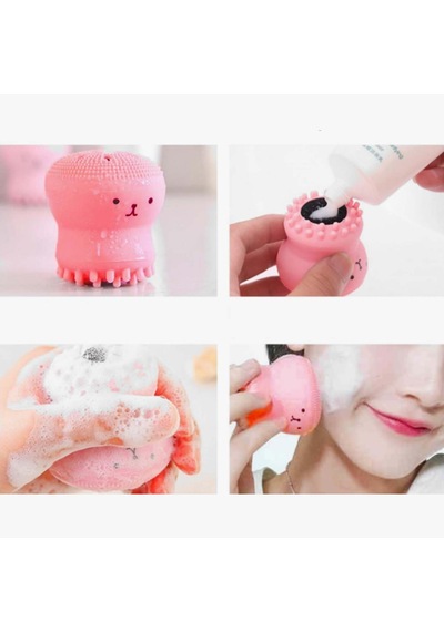 Petinka Mini El Yüz Peeling Etkili Cilt Temizleme Fırçası Silikon Temizlenmesi Siyah Nokta Giderici