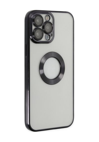 Apple iPhone  Uyumlu,  13 Pro Kılıf Slot Silikon - Siyah