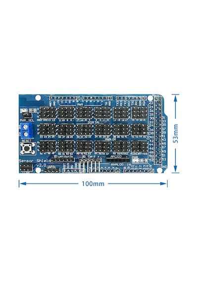 Arduino Mega 2560 Sensör Shield Io Çoğaltma Genişletme Kartı