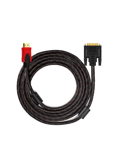 AoGo Dvi Hdmi Kablo Çift Yönlü DVI to HDMI 24+1 Dvi Erkek Hdmi Erkek 1.5 M