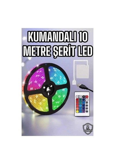 Buğz Smart Şerit Led Tv Arkası Renkli Kumandalı 10 Metre Diğer 35994836