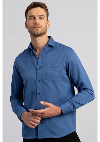 Tudors Klasik Fit Düz Erkek Gömlek-11705 Saks Tudors Klasik Fit Düz Erkek Gömlek-11705 Saks