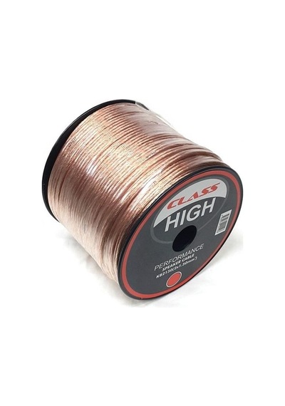 Class 2X1.50Mm Hoparlör Kablosu 15Metre Şeffaf