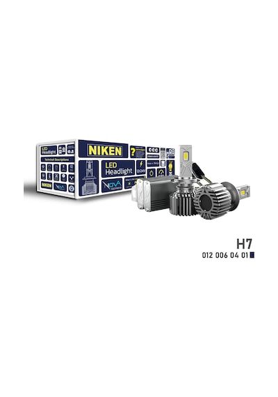 H7 Led Xenon Far Ampulü Nova Niken 12000 Lümen