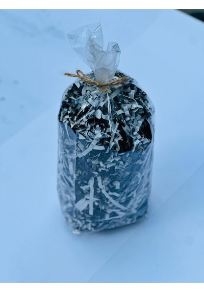 Siyah & Beyaz Kırpık Kağıt 50 Gr Z Zigzag Kutu Dolgu Ve Süsleme Kağıdı Hediye Kutusu İçin