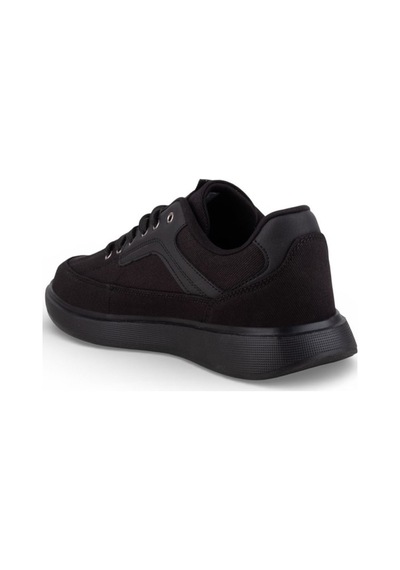Carrano 1157-26 Dayanıklı Tekstil Anatomik Erkek Sneaker Sade Siyah Siyah