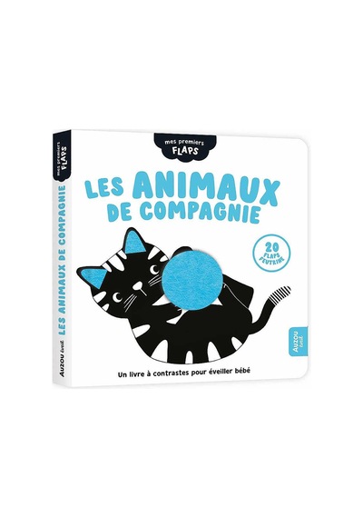 Auzo Toys Mes Premiers Flaps - Les Animaux De Compagnie