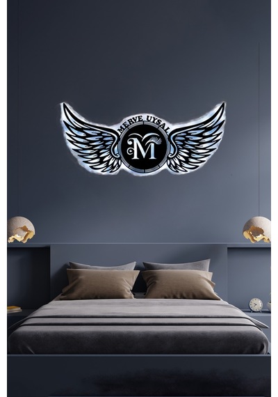 Kişiye Özel Led Işıklı Sheng Melek Kanadı Tablo Dekoratif İşletmelere Özel Duvar Süsü Beyaz - 737216751 Beyaz Kişiye Özel Led Işıklı Sheng Melek Kanadı Tablo Dekoratif İşletmelere Özel Duvar Süsü Beyaz - 737216751 Beyaz