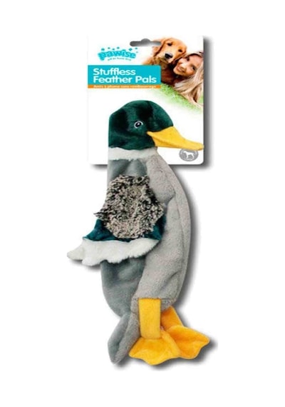 Pawise Stuffless Duck 35 CM Peluş Köpek Oyuncağı
