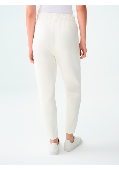 Jogger Fit Kadın Eşofman Altı Ekru