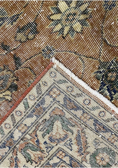 Bohem Stil Vintage Halı Özel Tasarım Anadolu Koleksiyonu Bej