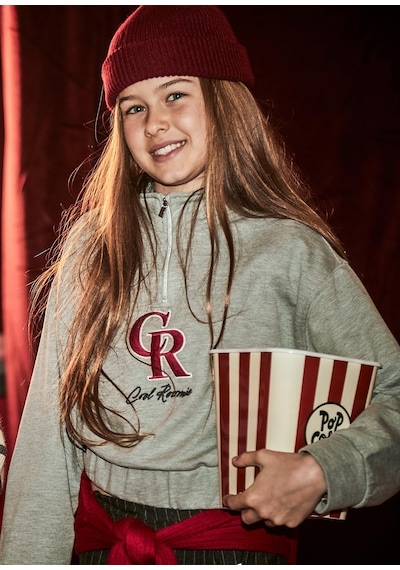 Mayoral Kız Çocuk Sweatshirt Gri