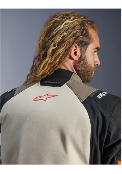 Alpinestars Andes V4 Korumalı Motosiklet Montu Kahverengi Siyah