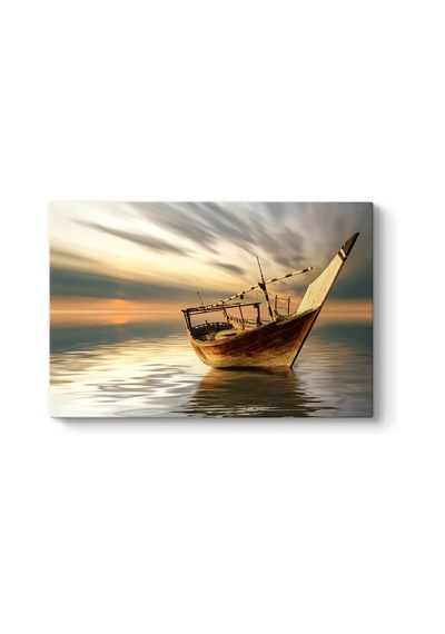 Minimalist Tekne Tablosu 90 X 60 -