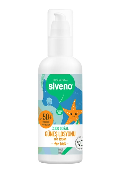 Siveno %100 Doğal Çocuklar İçin Güneş Losyonu 100ml