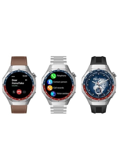 Haino Teko Teko25 Amoled Ekran Waterproof Akıllı Saat + 3 Kordon (İthalatçı Garantili)