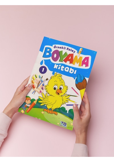 Örnekli Kolay Boyama Kitapları 10'lu Takım