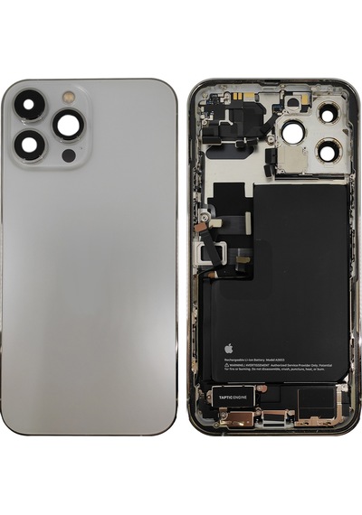 Teknonet Apple Uyumlu iPhone 13 Pro Max Bataryalı Dolu Kasa 001