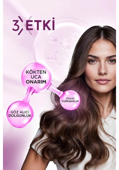 Keratin & Kolajen Onarıcı Dolgunlaştırıcı Saç Bakım Yağı 100 Ml İnce Yıpranmış Saçlar 3'lü
