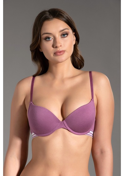 Newbra Penye Push-up Sütyen - Gul Kurusu Gül Kurusu