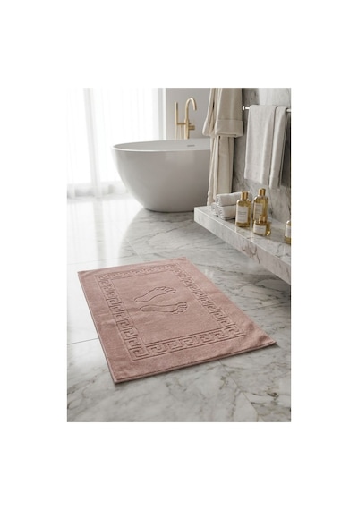 Buççin Online Mağaza Jakarlı Örme Welsoft Ayak Havlusu Ayak İzi Desenli Yumuşak Dokulu 50 X 70 Cm Polyester Orta 6 - 12 Çok Renkli