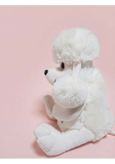Peluş Uzun Kulaklı Köpek 45 Cm Krem
