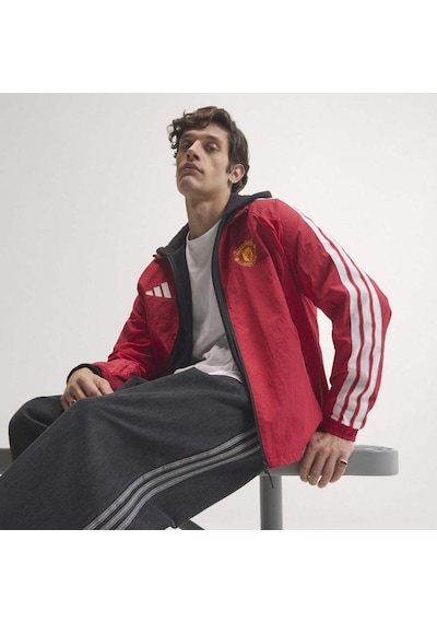 Adidas Kv6731 Mufc H Anth Manchester United Home Anthem Ceket Kırmızı