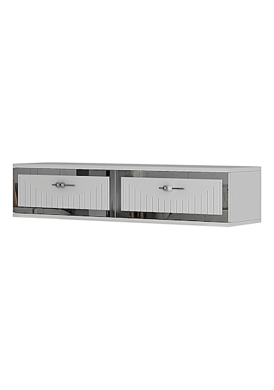 Tda1206dbs Tuna120 Duvara Montaj Tv Stand Safirmeşe-beyaz-silver 120cm